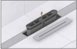 НОВЫЙ съёмный сифон для душевых лотков серии HL53 